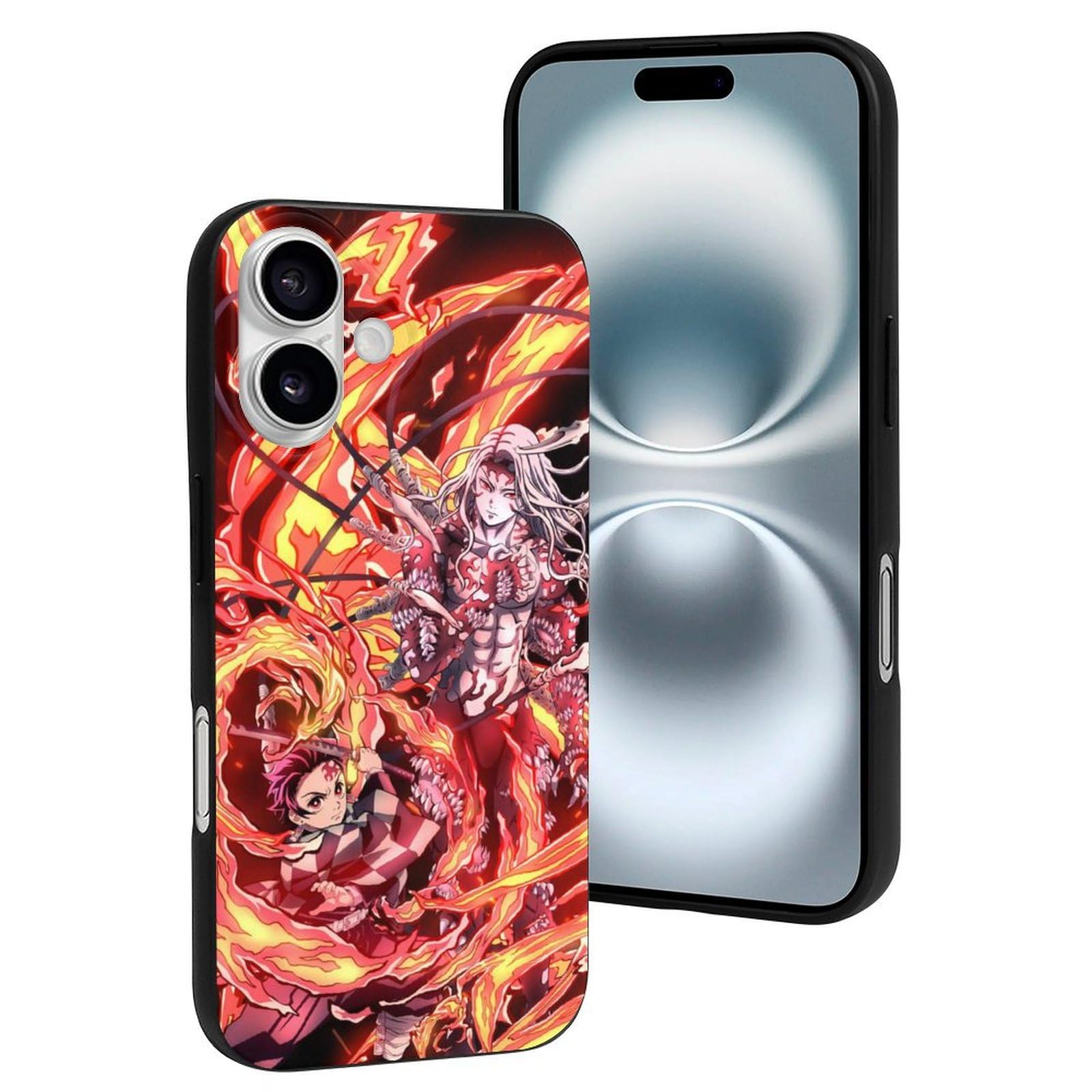 Amazon.co.jp: iPhone 16 ケース 鬼滅の刃 炎柱 煉獄杏寿郎